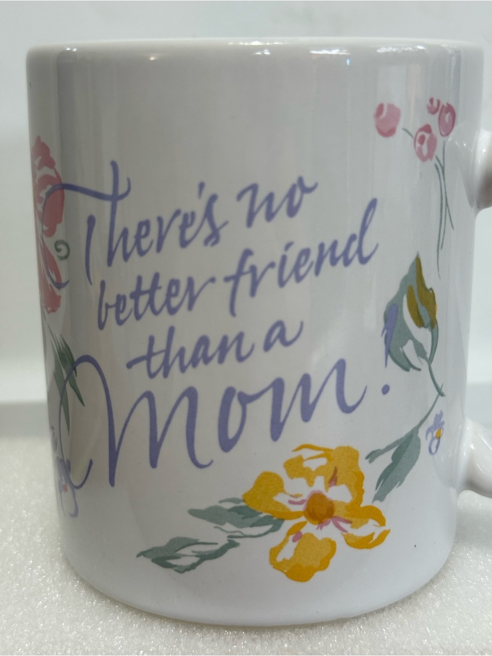Hallmark Mom Mug “There’s No Better Friend Than A Mom”12 oz, 4” h x 3.25” w